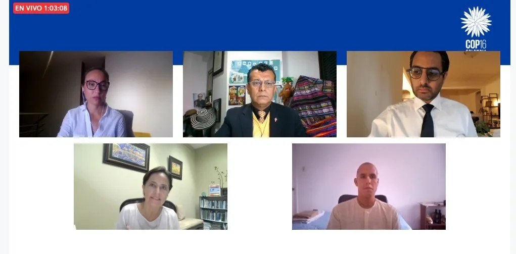 Conferencia Facebook Live: Paz con la Naturaleza – COP16